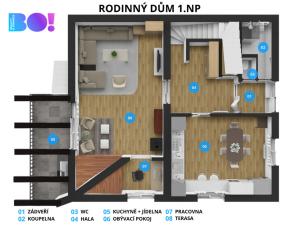 Prodej rodinného domu, Mostkovice, U Hřiště, 247 m2