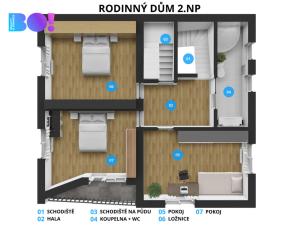 Prodej rodinného domu, Mostkovice, U Hřiště, 247 m2