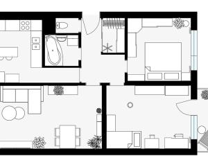 Prodej bytu 3+1, Třebíč, Modřínová, 72 m2