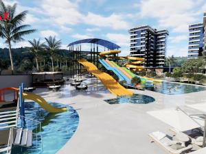 Prodej bytu 1+1, Avsallar,Turecko, 44 m2