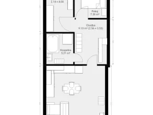 Pronájem bytu 2+kk, Brno - Zábrdovice, Stará, 60 m2