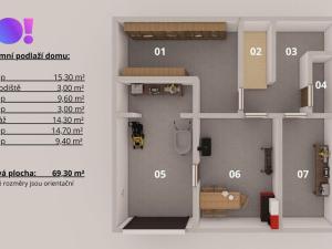 Prodej rodinného domu, Vlčeves, 235 m2