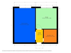 Prodej bytu 1+1, Klatovy, Zahradní, 42 m2