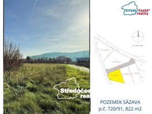 Prodej pozemku pro bydlení, Sázava, Slunečná, 822 m2