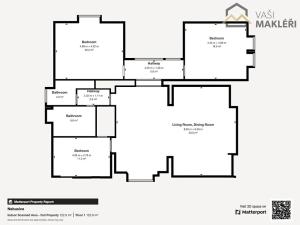 Pronájem bytu 3+1, Praha - Nebušice, Pod hájovnou, 123 m2