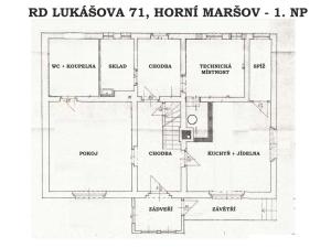 Prodej rodinného domu, Horní Maršov, Lukášova, 230 m2