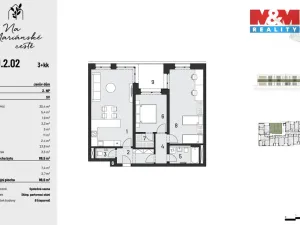 Prodej bytu 3+kk, Brandýs nad Labem-Stará Boleslav, Dřevčická, 87 m2