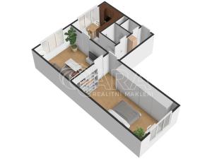 Pronájem bytu 2+1, Praha - Holešovice, Vrbenského, 51 m2