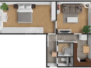 Pronájem bytu 2+1, Praha - Holešovice, Vrbenského, 51 m2