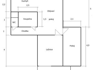 Prodej bytu 3+1, Znojmo, Bolzanova, 64 m2