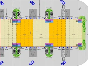 Pronájem skladu, Kozomín, 4800 m2