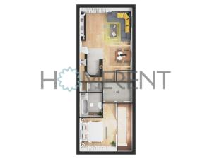 Pronájem bytu 2+kk, Praha - Horní Měcholupy, Padovská, 62 m2