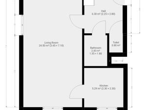 Pronájem bytu 1+1, Praha - Troja, Svídnická, 40 m2