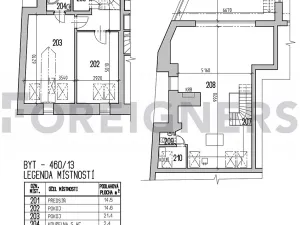 Pronájem bytu 3+kk, Brno, Veveří, 120 m2