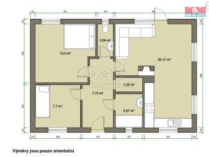 Prodej rodinného domu, Heřmanova Huť, K Samotě, 62 m2