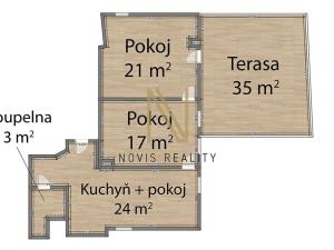 Pronájem bytu 3+kk, Klatovy, Komenského, 100 m2