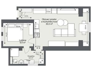 Prodej bytu 4+kk, Praha - Vinoř, Moravanská, 113 m2