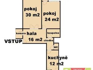 Pronájem bytu 2+1, Praha - Vinohrady, Šrobárova, 89 m2