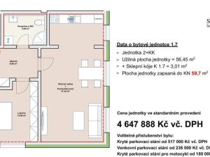 Prodej bytu 2+kk, Liberec, Vojanova, 56 m2