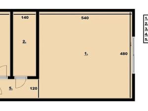 Pronájem rodinného domu, Srnojedy, Sportovní, 47 m2