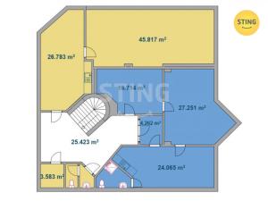 Pronájem kanceláře, Frýdek-Místek - Místek, Tržní, 97 m2