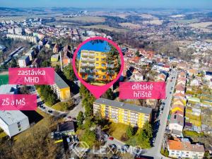 Pronájem bytu 2+1, Třebíč, Lidická, 59 m2