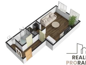 Pronájem bytu 1+kk, Rohatec, Nádražní, 35 m2