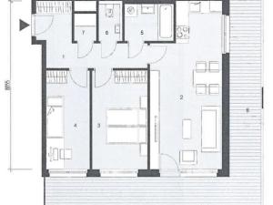 Pronájem bytu 3+kk, Praha - Vysočany, Smržových, 94 m2