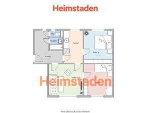 Pronájem bytu 2+1, Havířov - Město, Hlavní třída, 54 m2