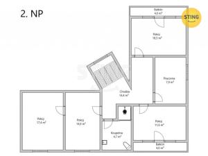Prodej chalupy, Žítková, 212 m2