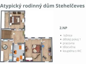 Prodej rodinného domu, Stehelčeves, V. Moravce, 305 m2