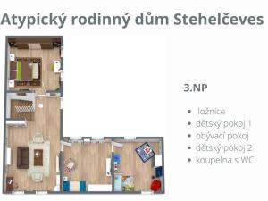 Prodej rodinného domu, Stehelčeves, V. Moravce, 305 m2