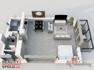 Prodej bytu 1+kk, Dolní Morava - Velká Morava, 61 m2