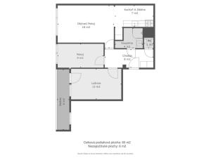 Prodej bytu 3+kk, Praha - Chodov, Radimovická, 69 m2