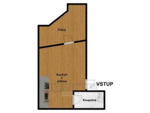 Prodej bytu 2+kk, Vimperk - Vimperk II, Jirchářská, 27 m2