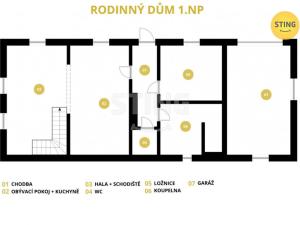 Prodej rodinného domu, Chýšť, 65 m2