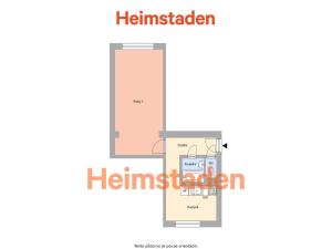 Pronájem bytu 1+1, Ostrava - Slezská Ostrava, U Hájenky, 37 m2