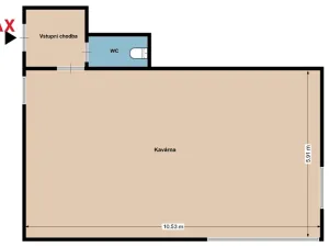 Pronájem komerční nemovitosti, Praha - Nusle, Bohuslava ze Švamberka, 68 m2