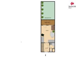 Prodej bytu 1+kk, Praha - Zličín, Do zahrádek I, 30 m2