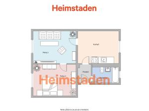 Pronájem bytu 2+1, Havířov - Šumbark, Jarošova, 49 m2