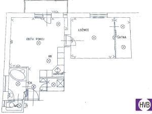Pronájem bytu 2+kk, Praha - Nusle, Lounských, 62 m2