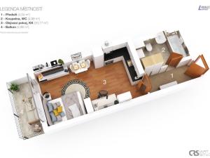 Pronájem bytu 1+kk, Praha - Motol, Jeřabinová, 30 m2