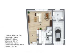 Prodej rodinného domu, Jenštejn - Dehtáry, 200 m2