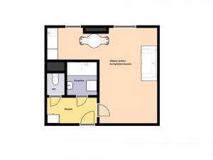 Pronájem bytu 1+1, Praha - Háje, Matúškova, 34 m2