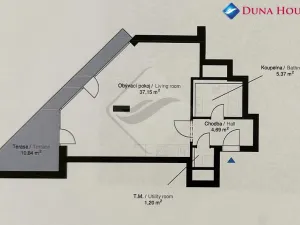 Prodej bytu 1+kk, Praha - Žižkov, Ke kapslovně, 54 m2
