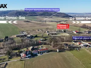 Prodej komerčního pozemku, Vražné, 6703 m2