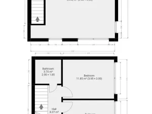 Pronájem bytu 3+kk, Praha - Kamýk, Zárubova, 68 m2