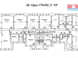 Prodej činžovního domu, Ostrava - Moravská Ostrava, 28. října, 2070 m2