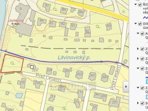Prodej pozemku pro bydlení, Litvínovice - Šindlovy Dvory, 1203 m2