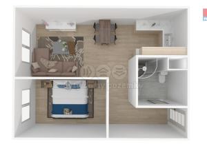 Prodej bytu 2+kk, Jince, Zborovská, 42 m2